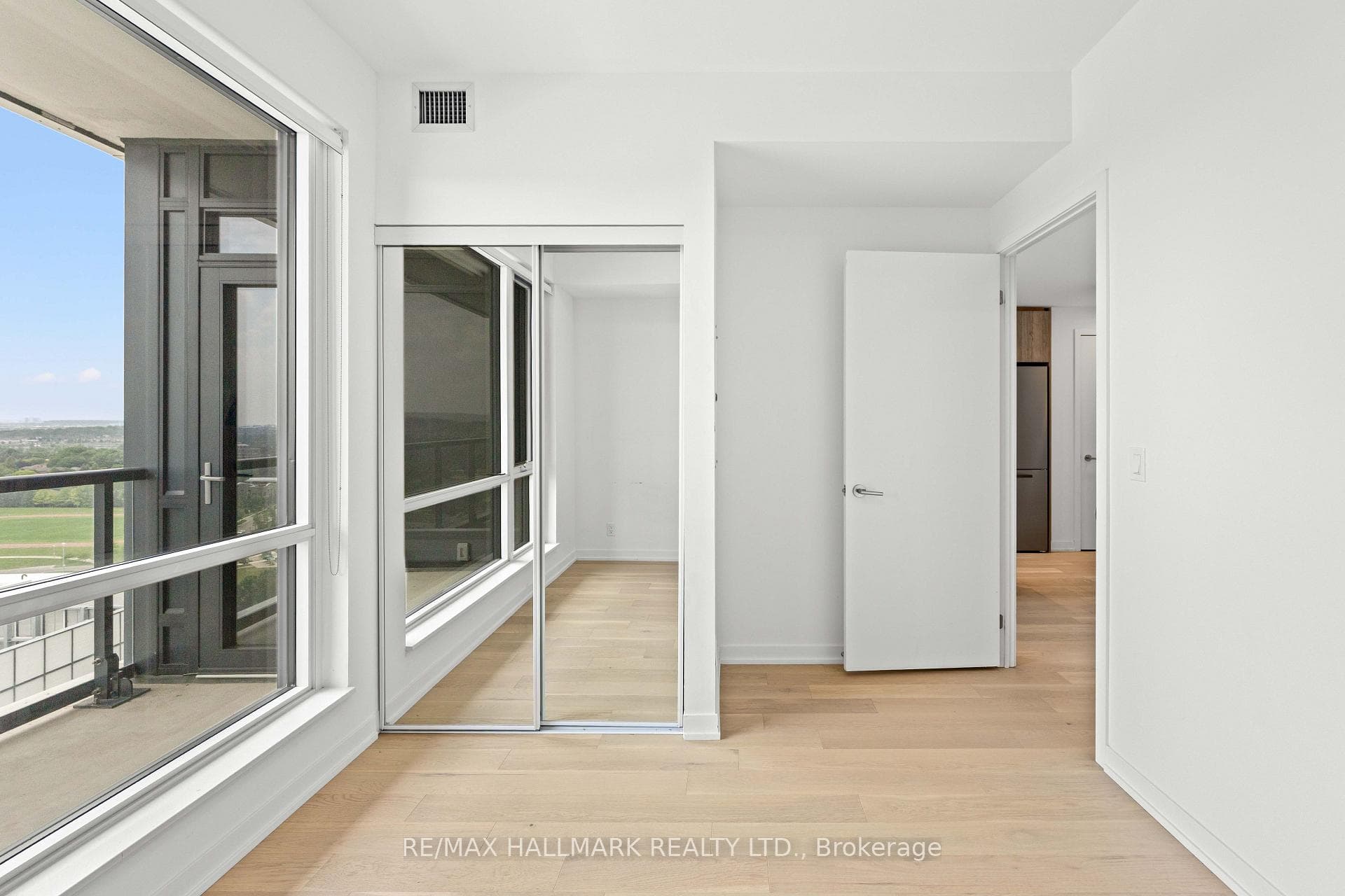 Primary Bedroom W Double Closet & West View