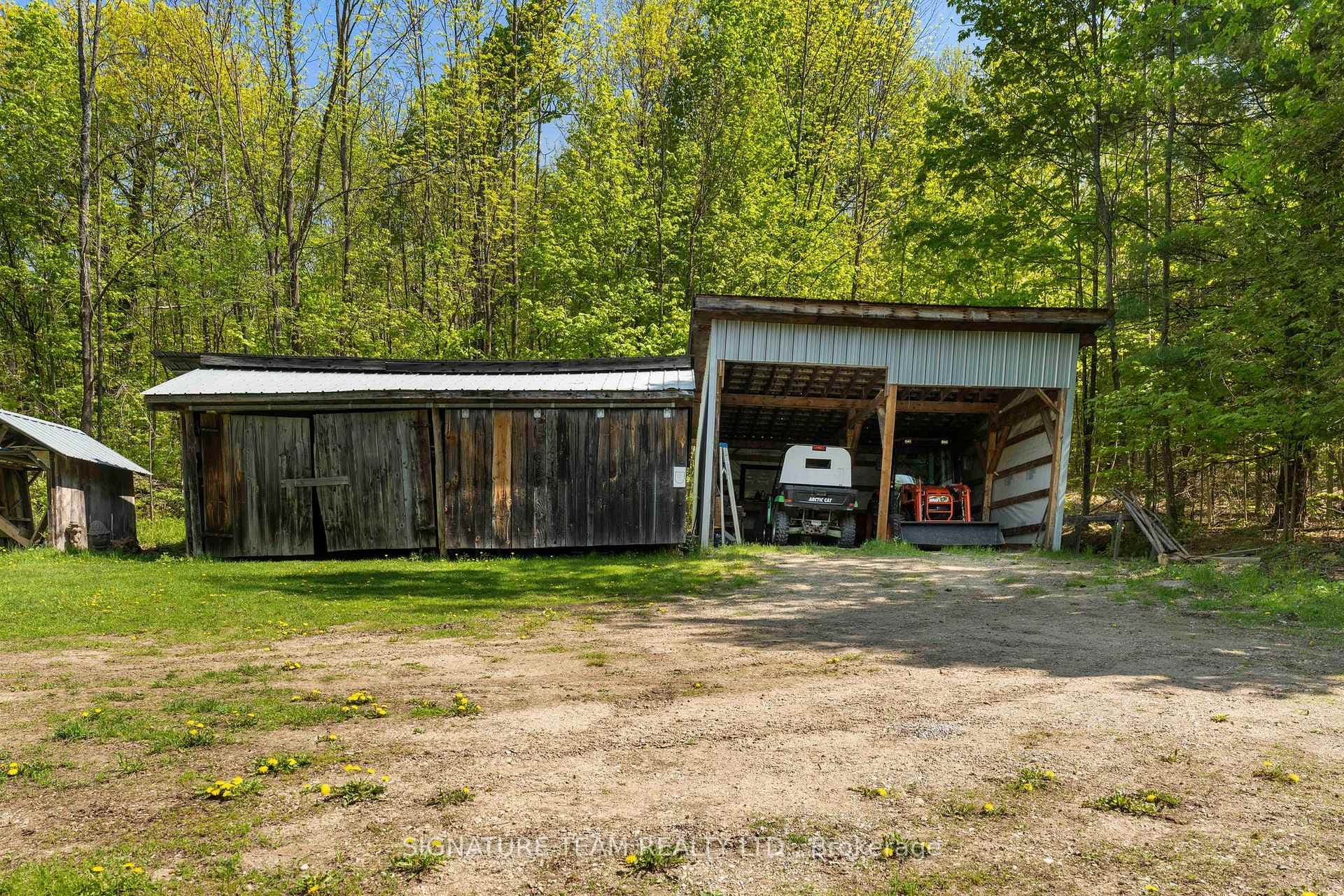 Drive shed storage