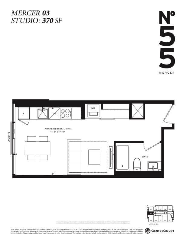 55 Mercer Street Unit 2703 photo 2