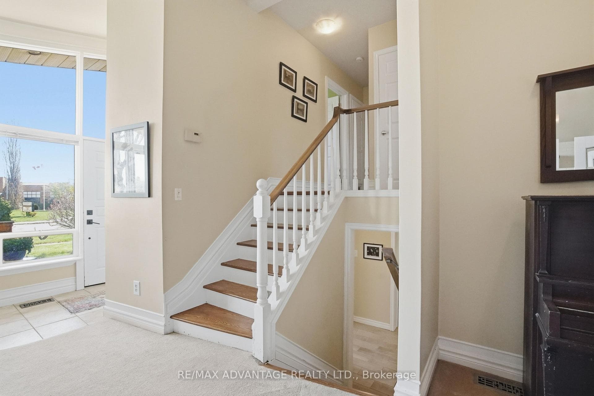 Stairs to the bedrooms