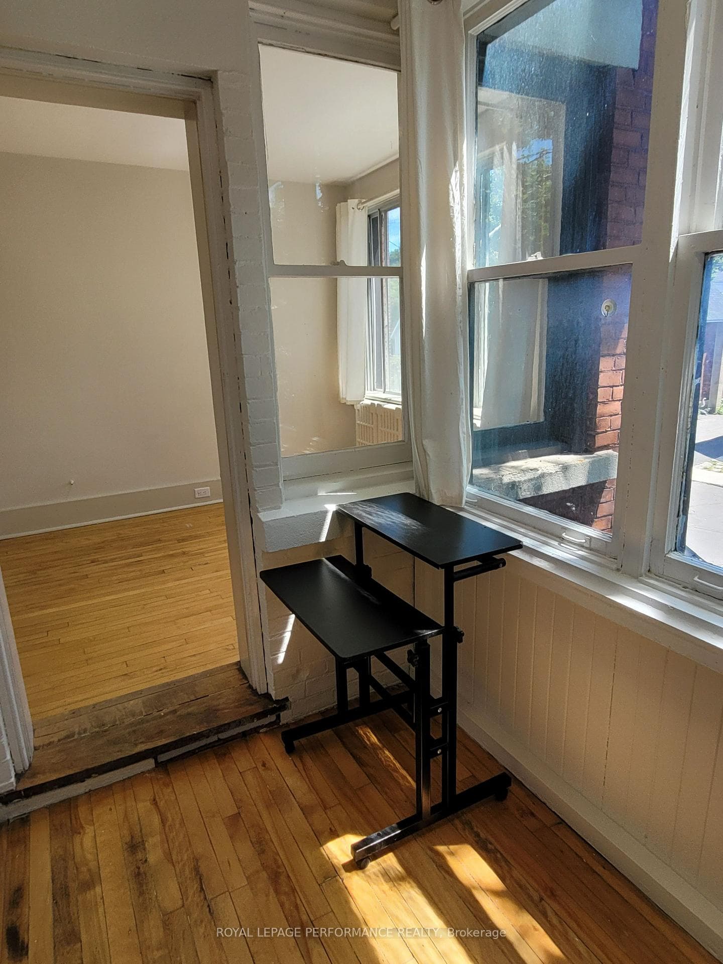 View from small office toward front bedroom