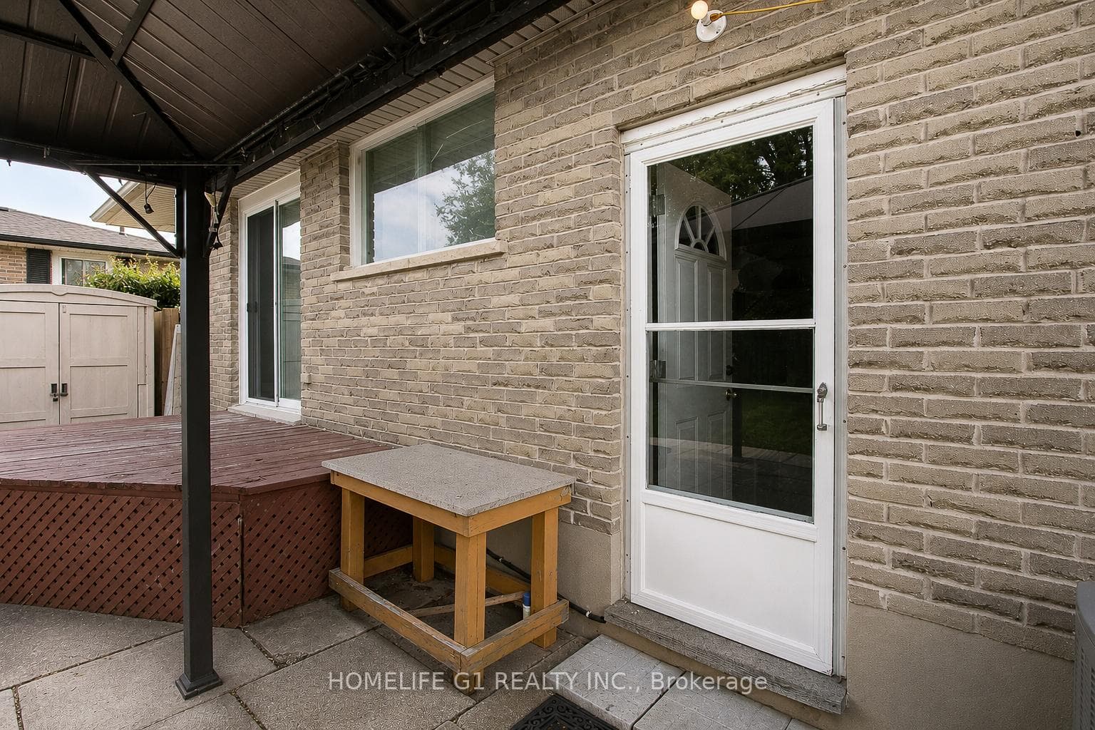 Rear Door Outdoor View