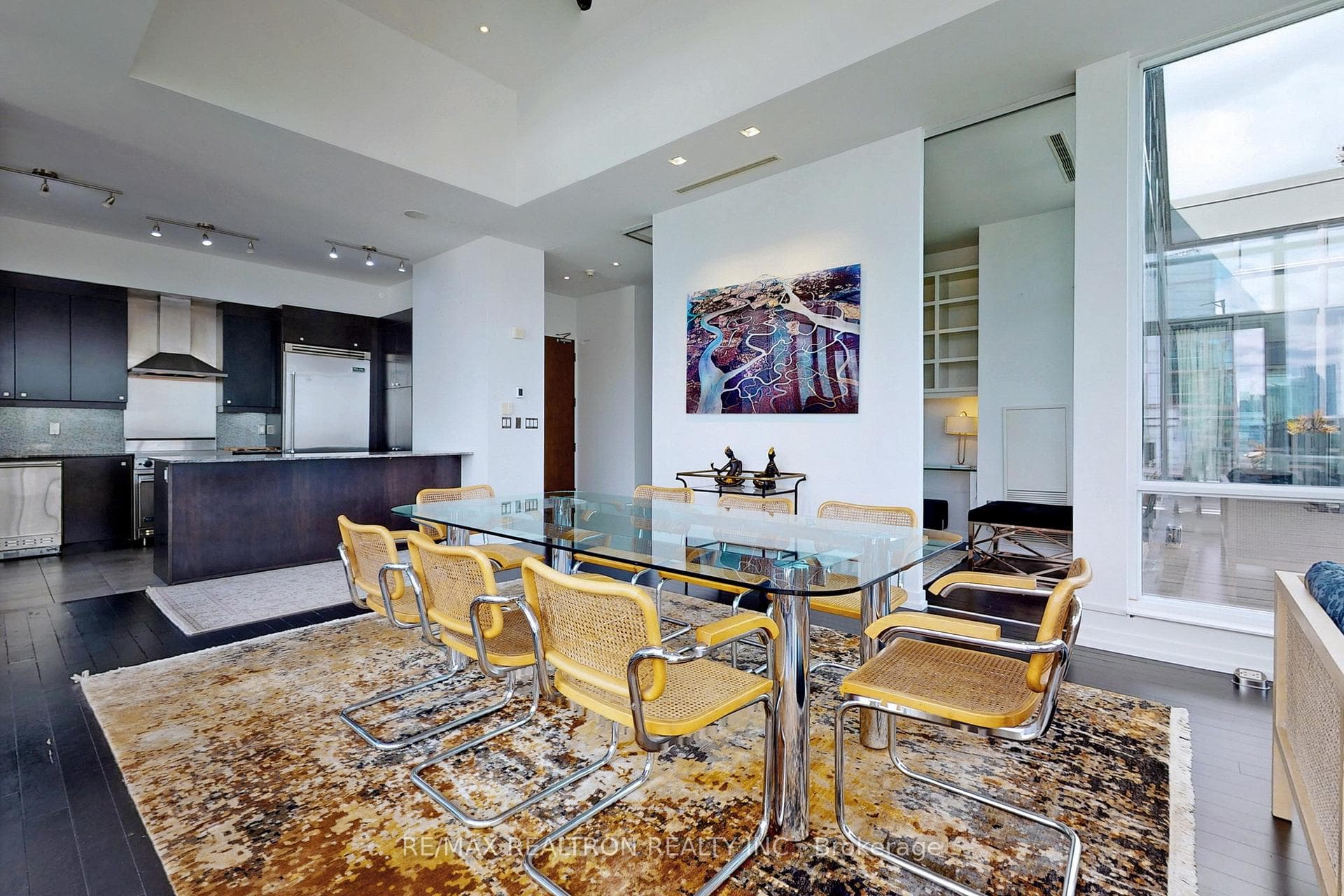 Dining Room and Kitchen Island