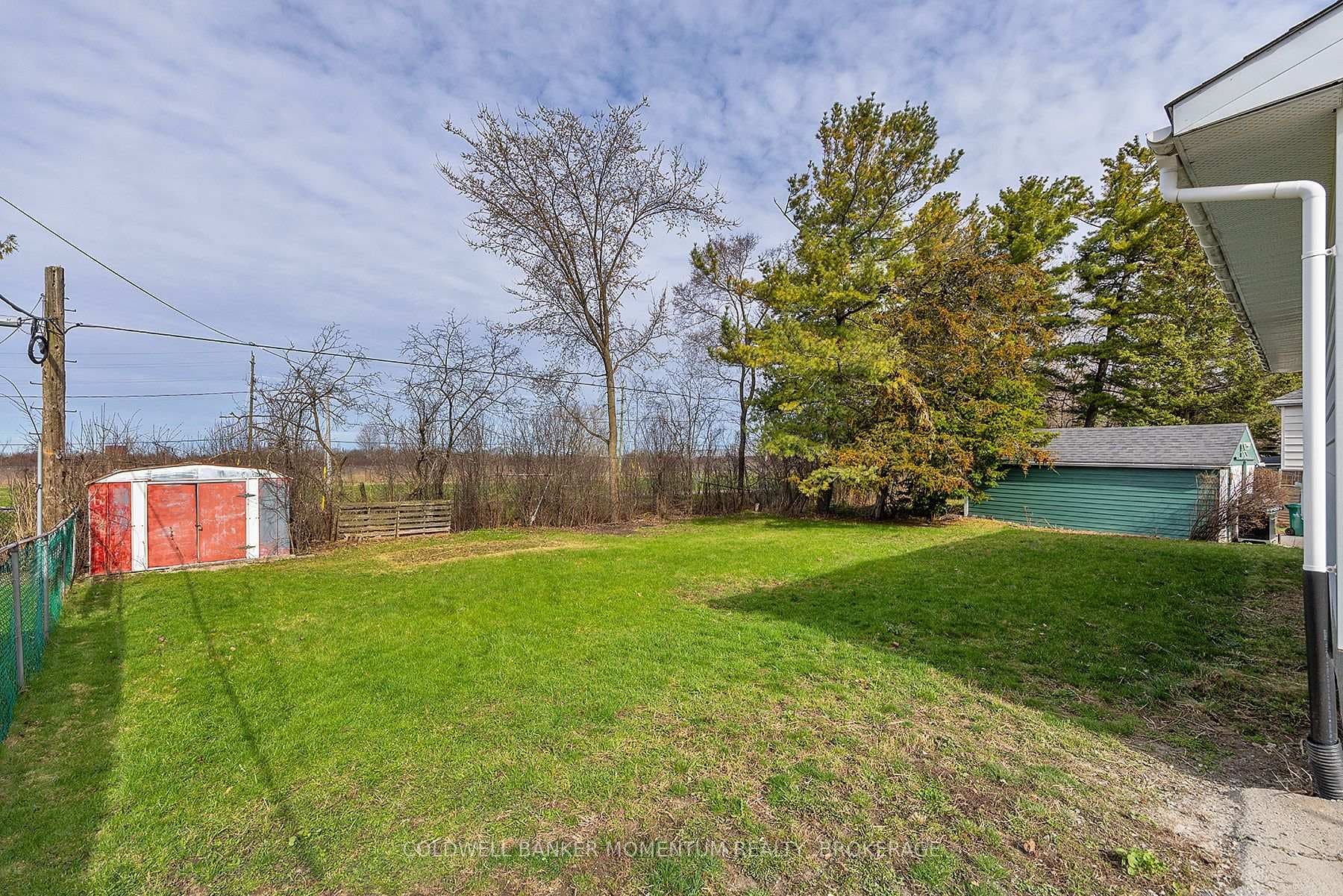 Large backyard that backs onto park land!