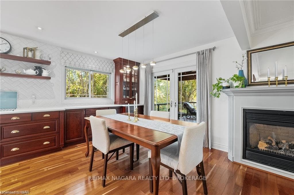 Dining space featuring hardwood / wood-style floor