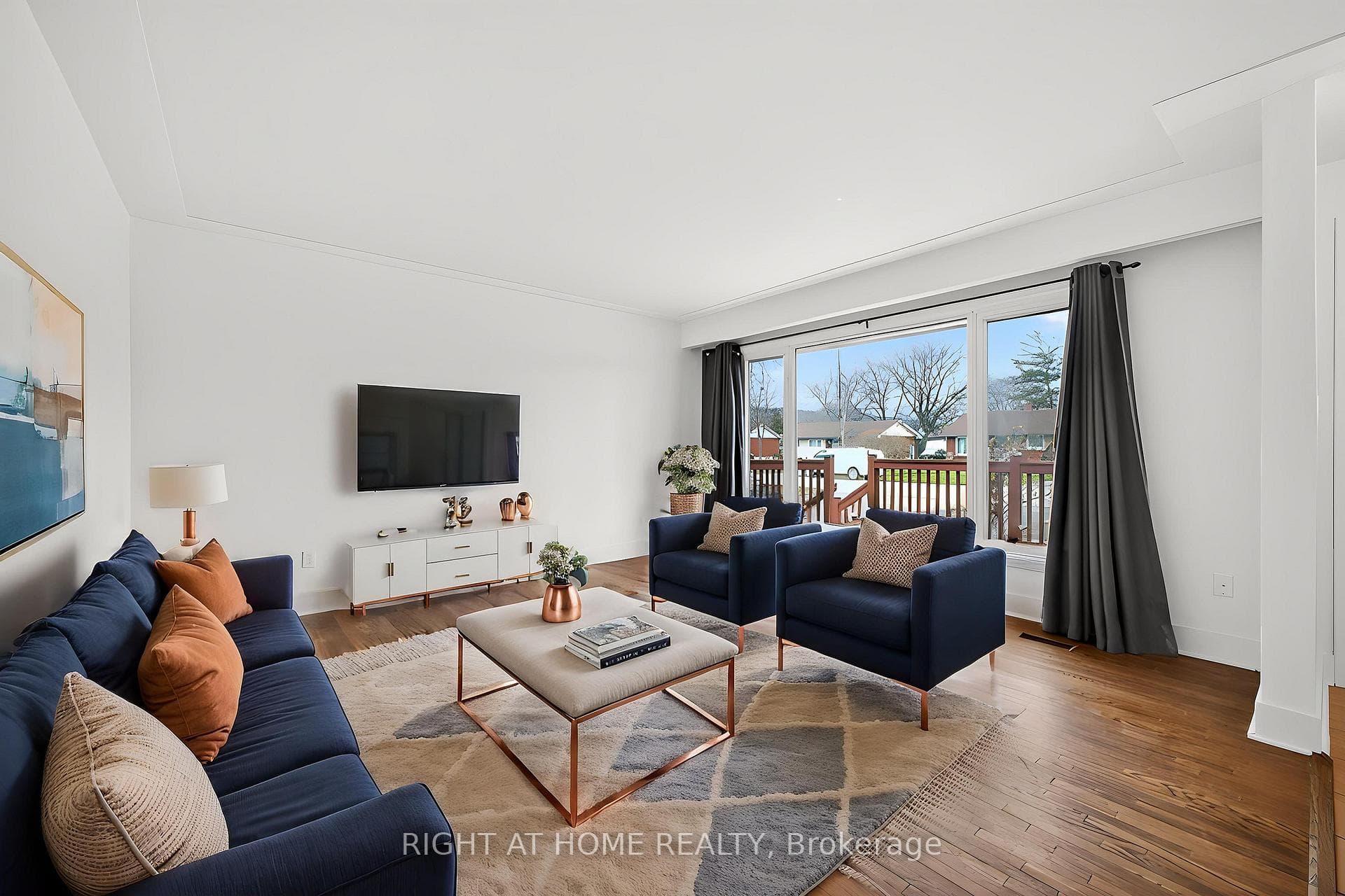 Living Room Furnished Using AI
