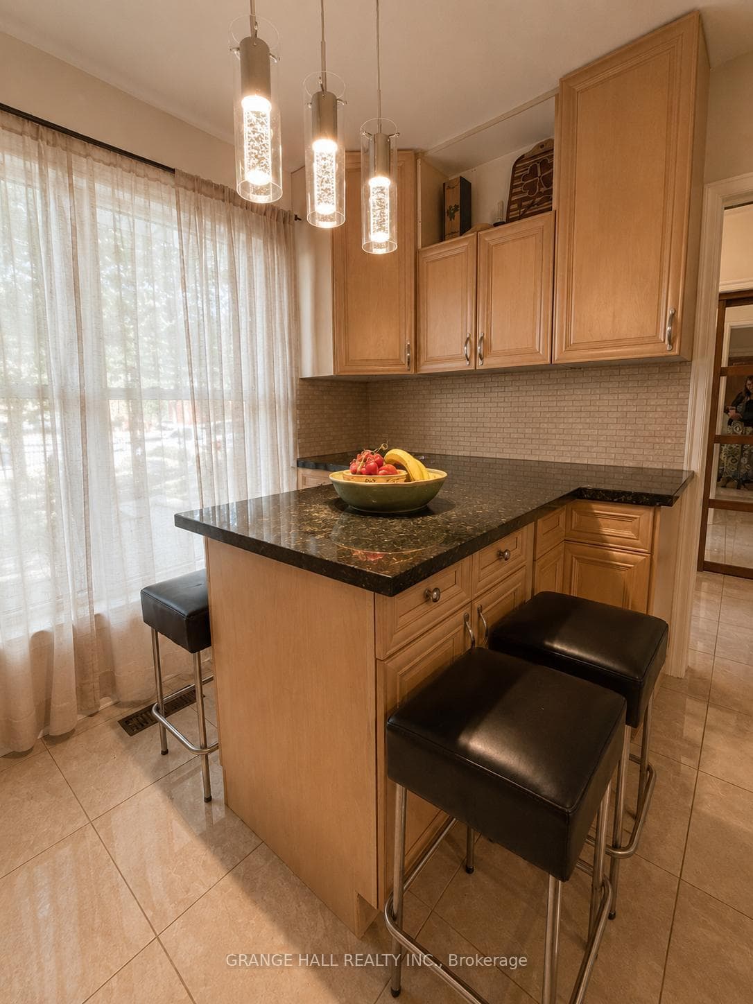 Kitchen on the main floor