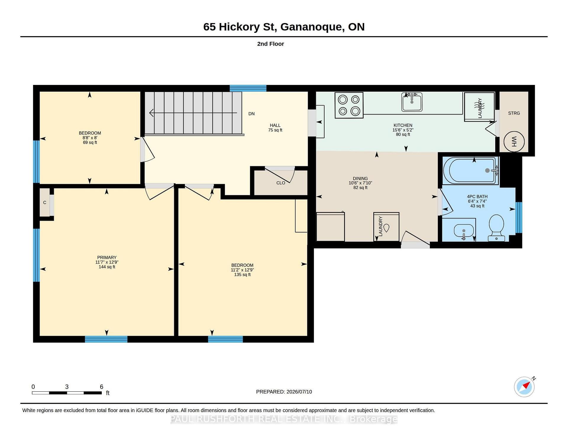 Floor Plan-Second Level