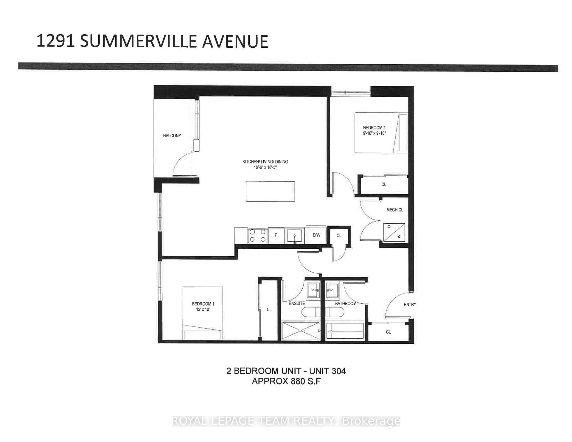 1291 Summerville Avenue Unit 204 photo 17