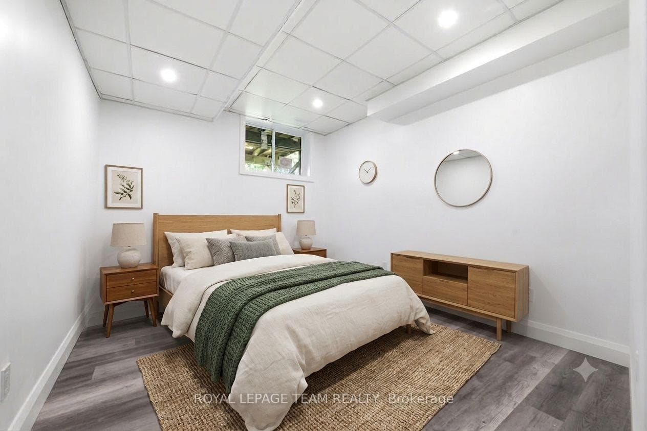 Virtually staged bedroom 2
