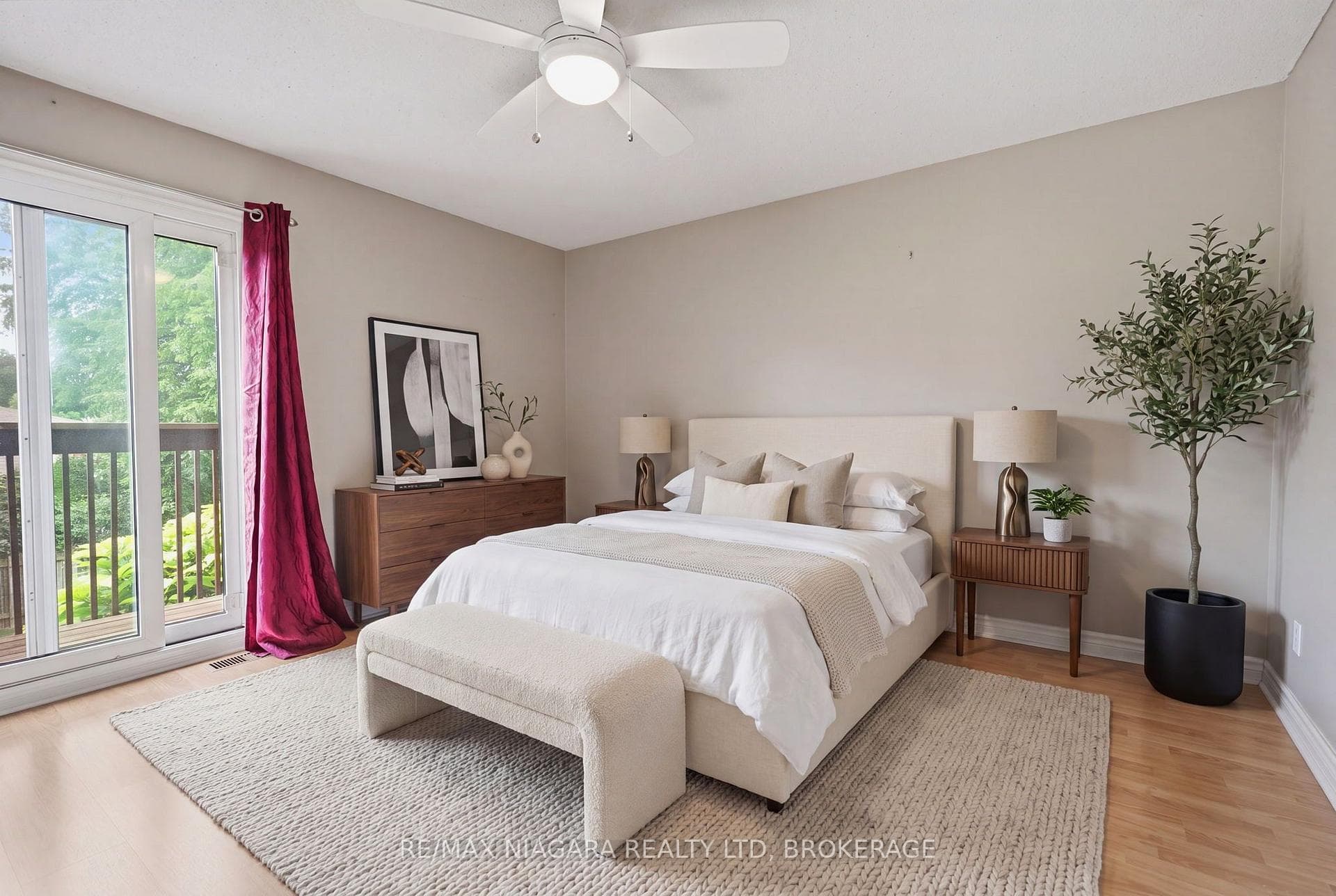 Primary bedroom (virtually staged)