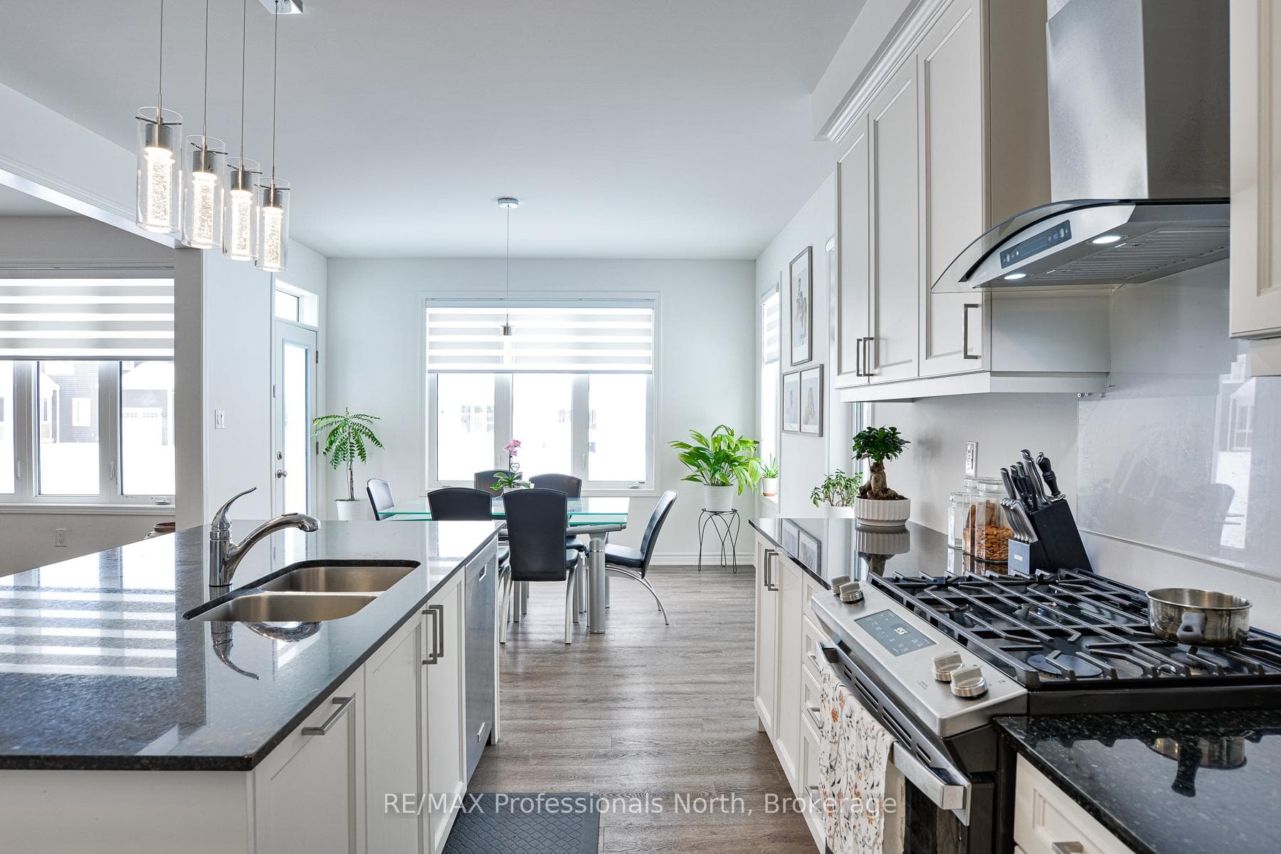 Gas stove and quartz counter top