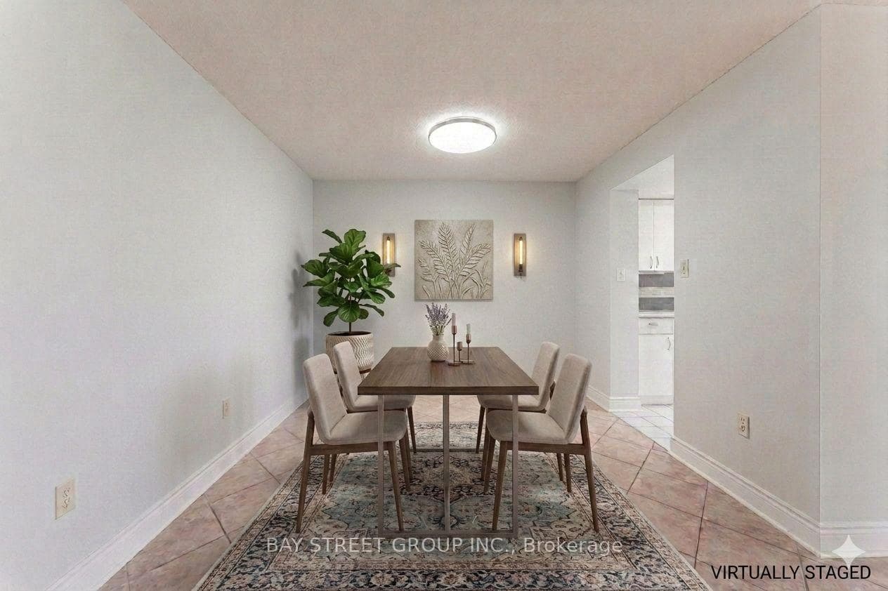 Virutally Staged- Dining Room