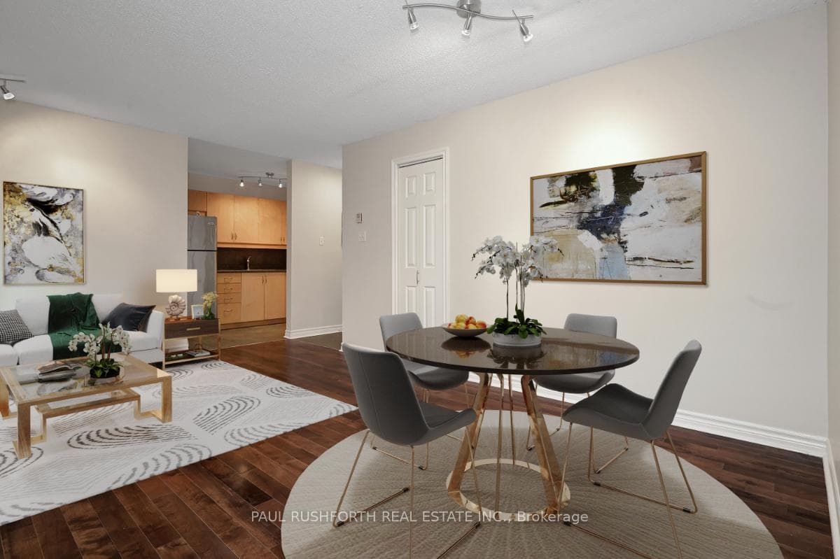 Virtually Staged-Dining / Living Room