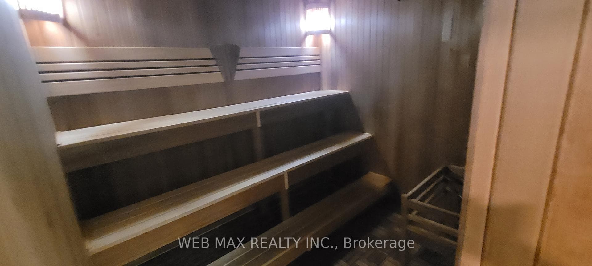 His and hers saunas!