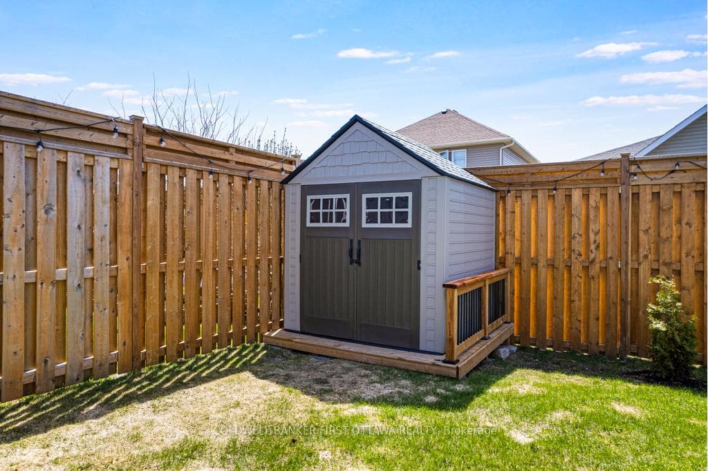 Place for your garden tools & kids toys