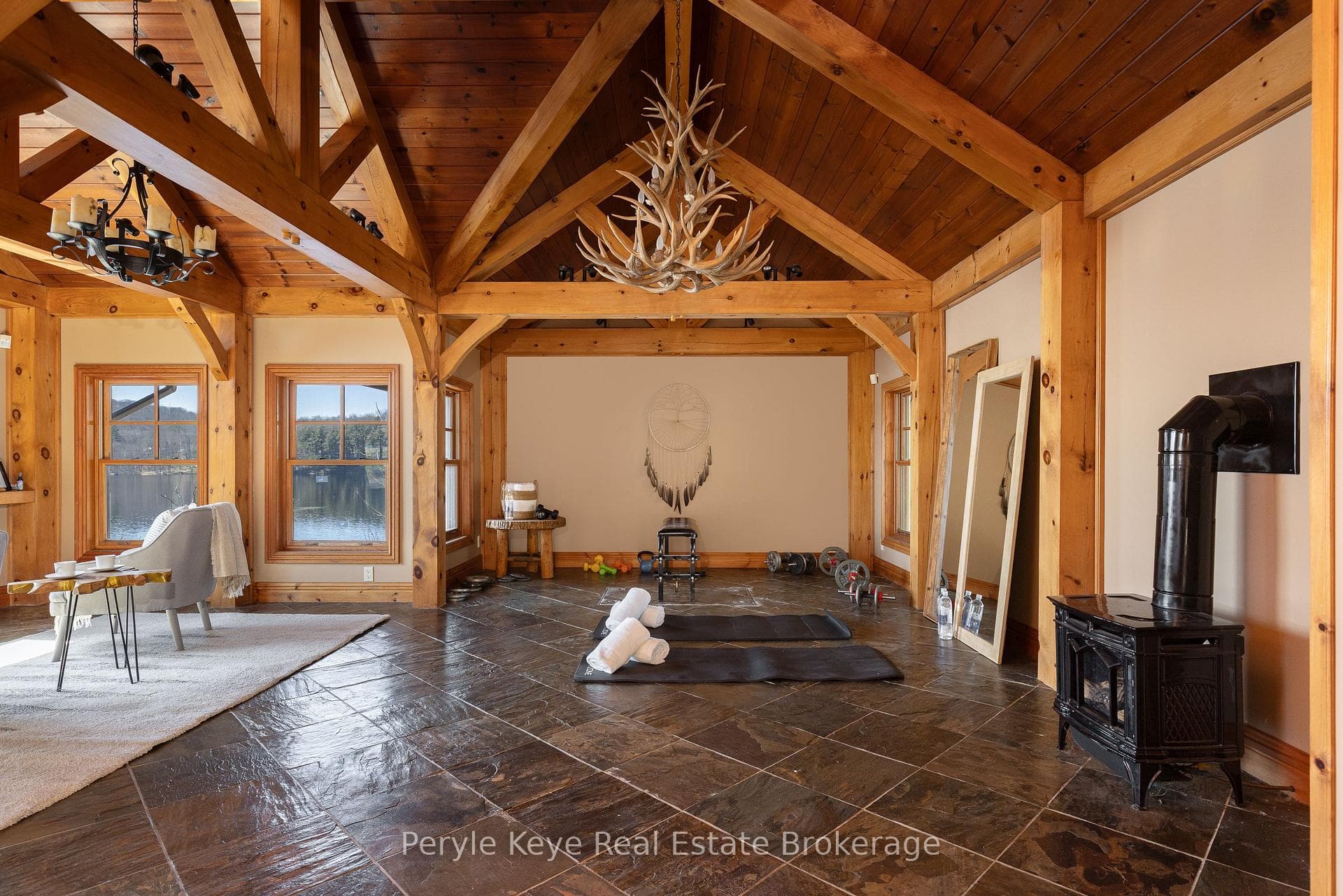 Inside Heated Yoga Studio