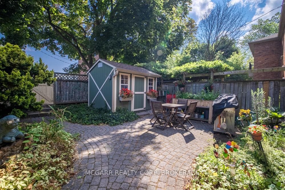 Back brick patio