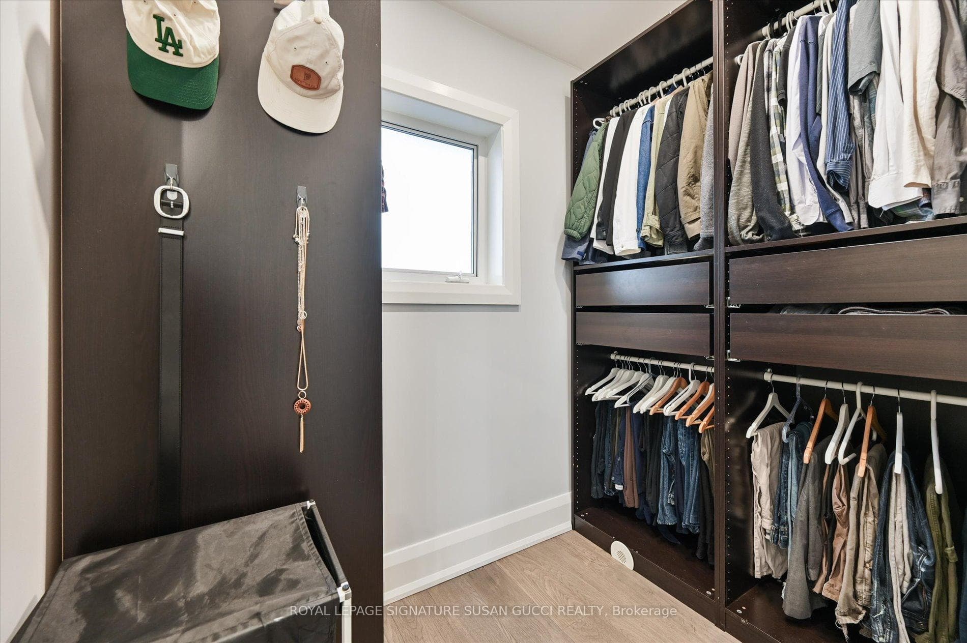 Primary Walk In Closet