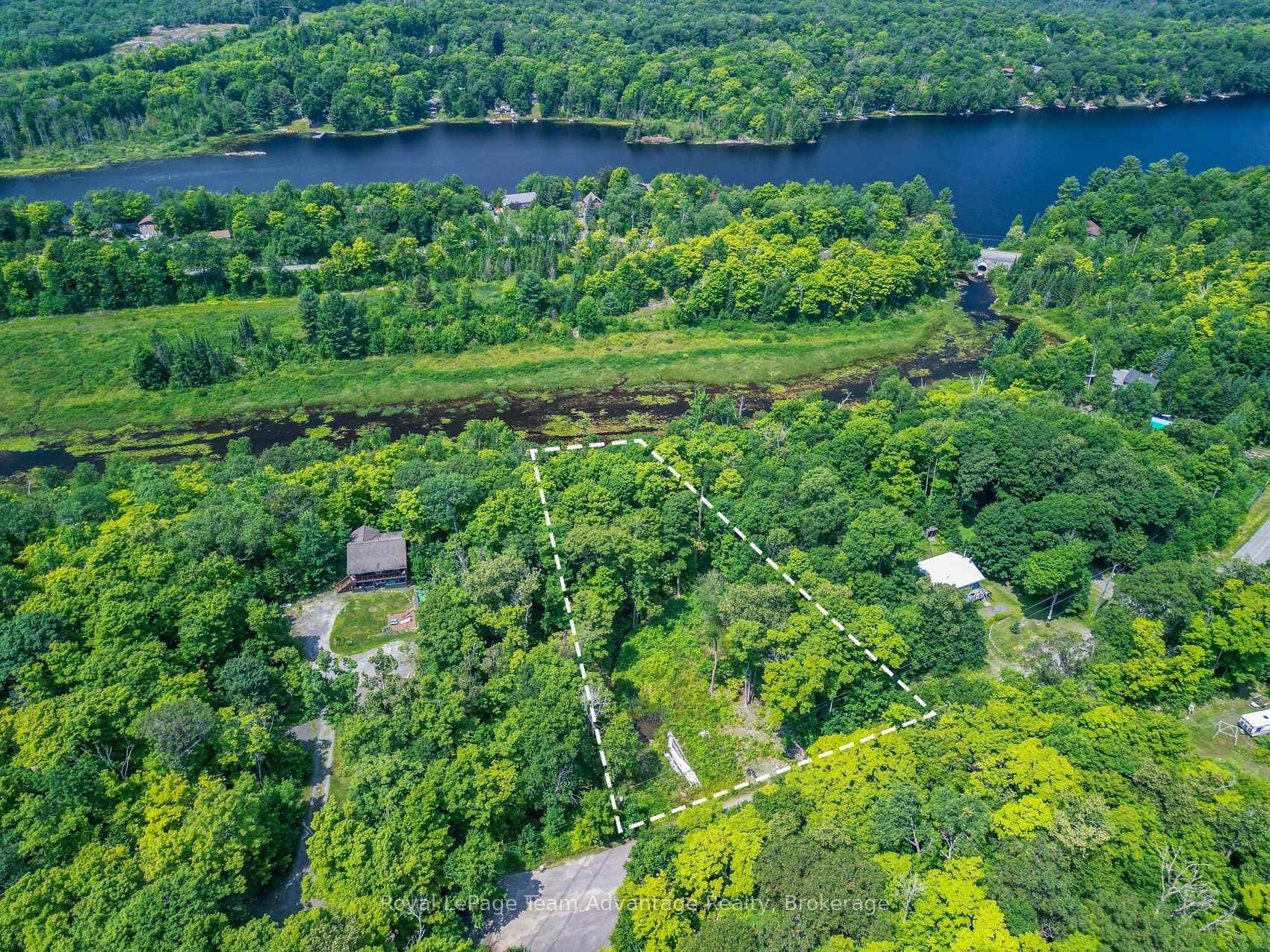 Aerial with Approximate Lot Line