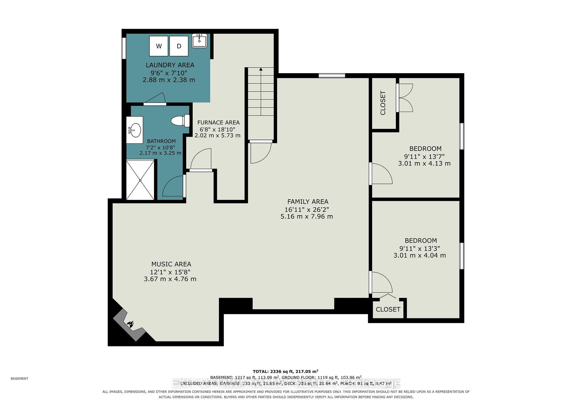 Basement Floor Plan