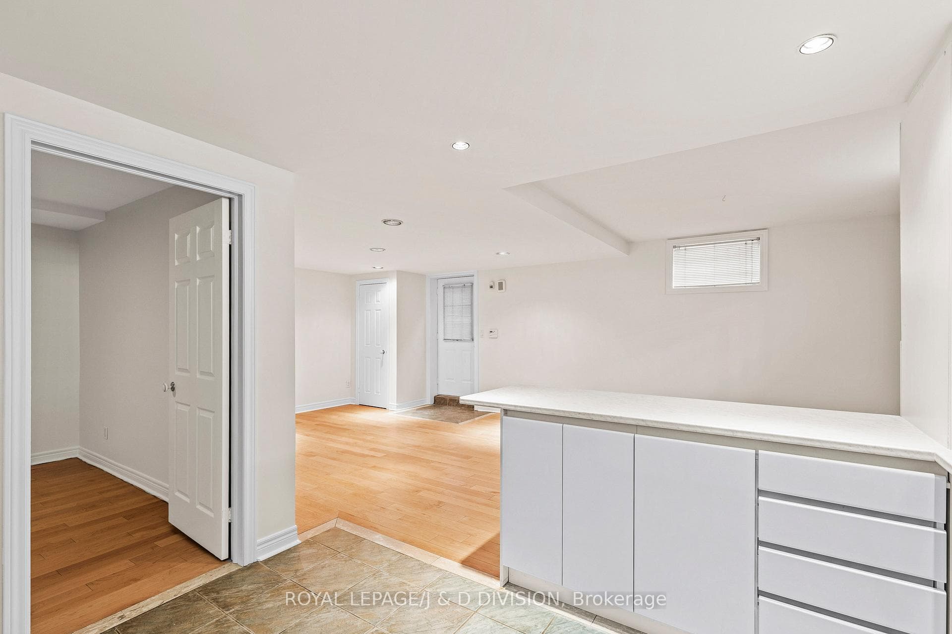 View to living room