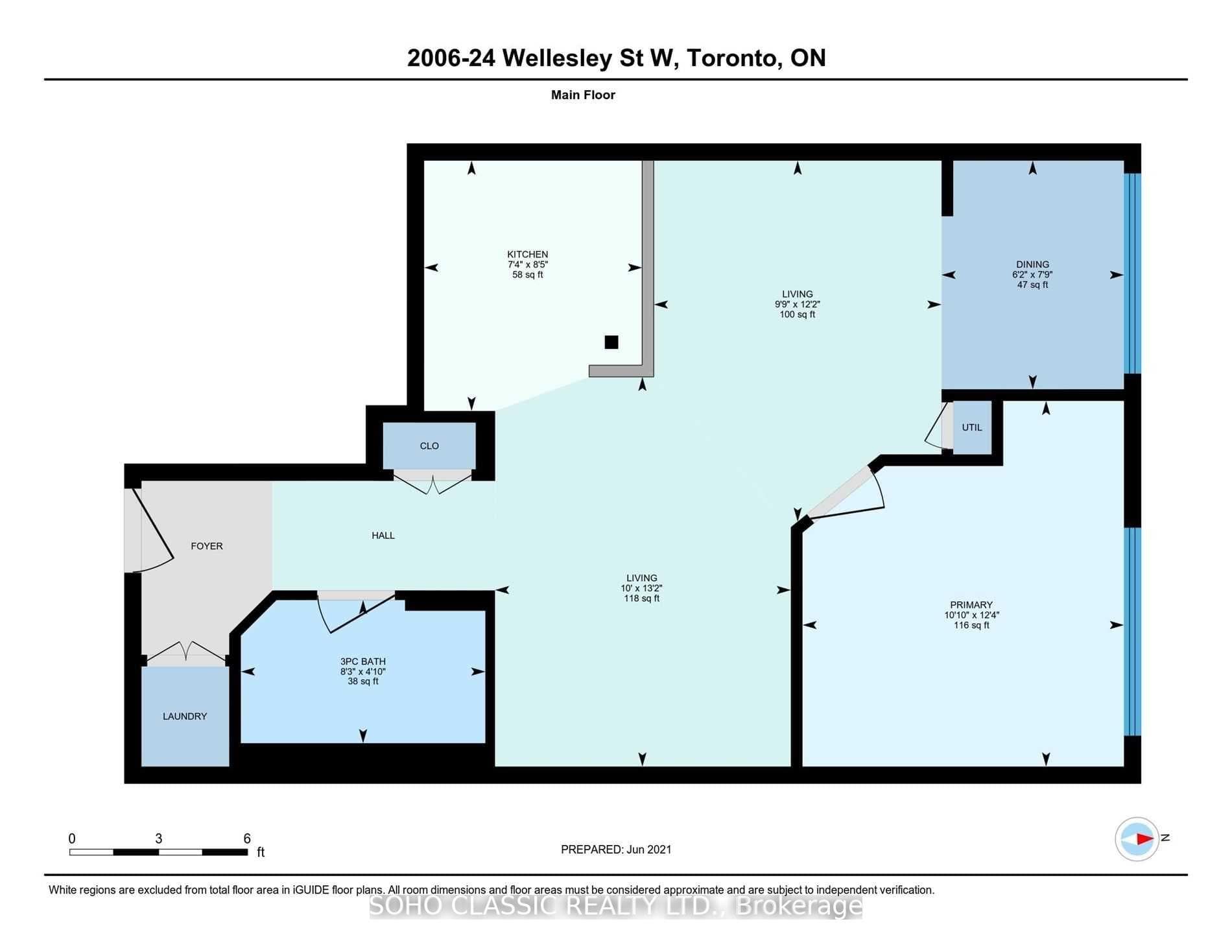 24 Wellesley FURNISHED Street Unit 1406 photo 4