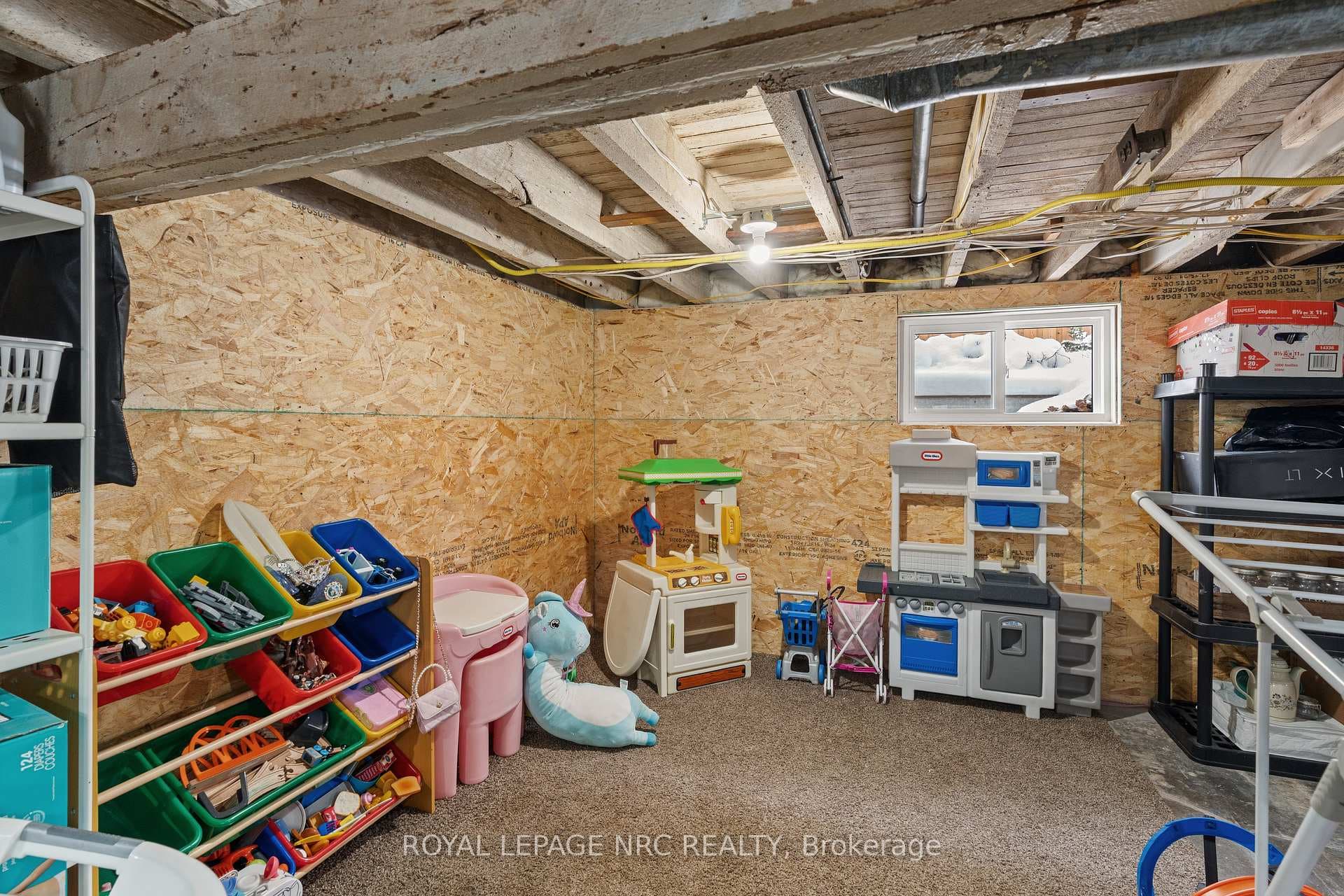 Waterproofed dry basement; delta membrane and...