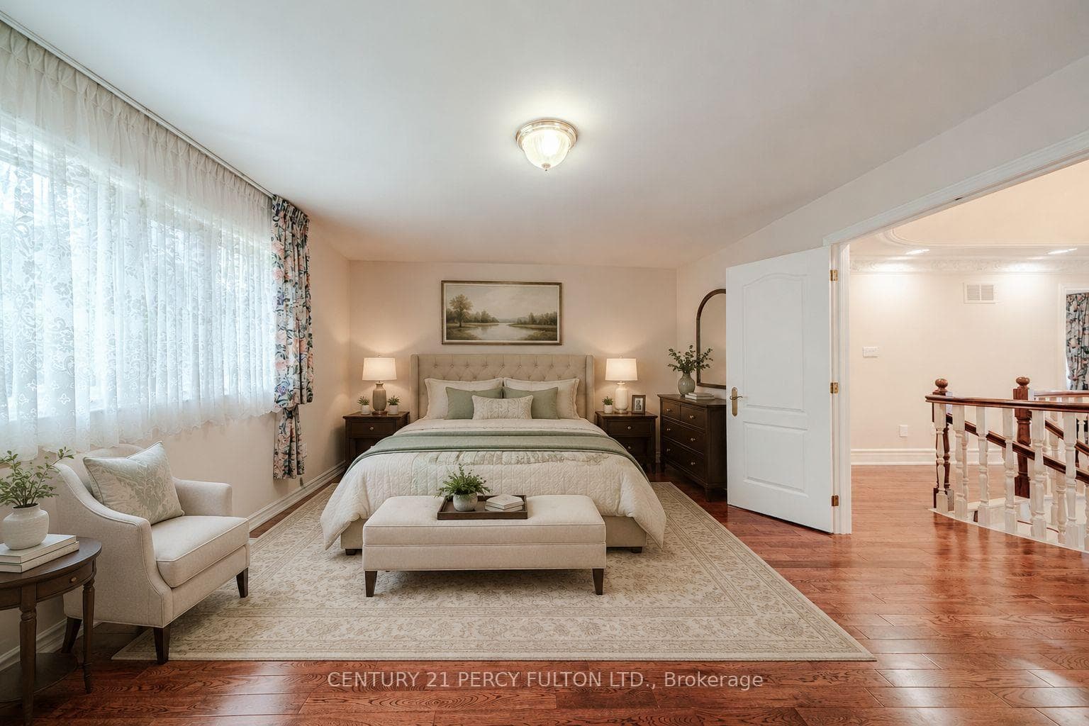 53 Linwood Ave- primary bedroom virtually staged