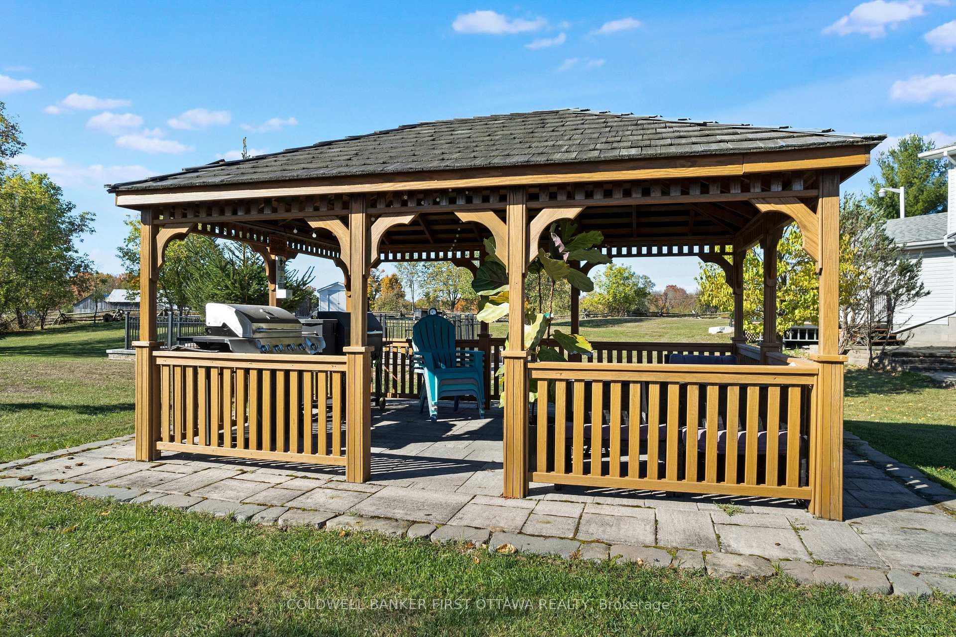 Gazebo for summer relaxing & entertaining