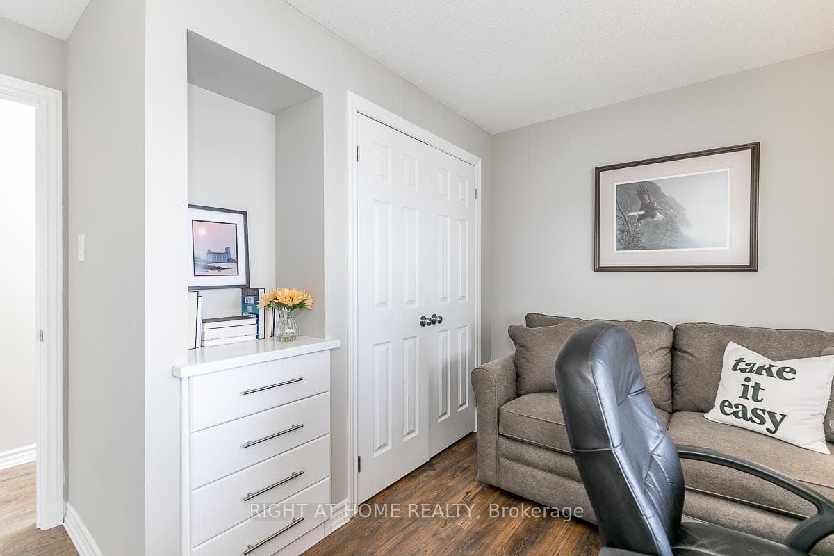3rd Bedroom / Office Space with Custom Drawers