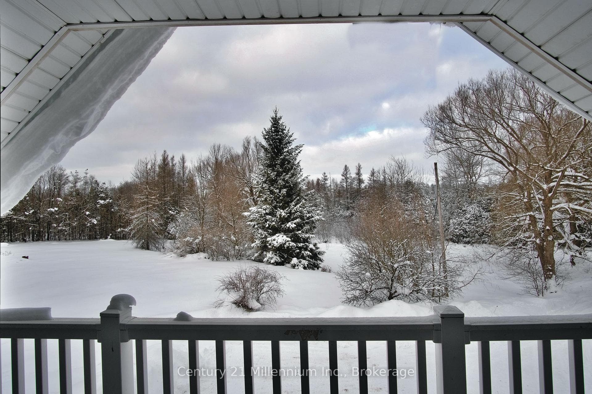 View from upper balcony