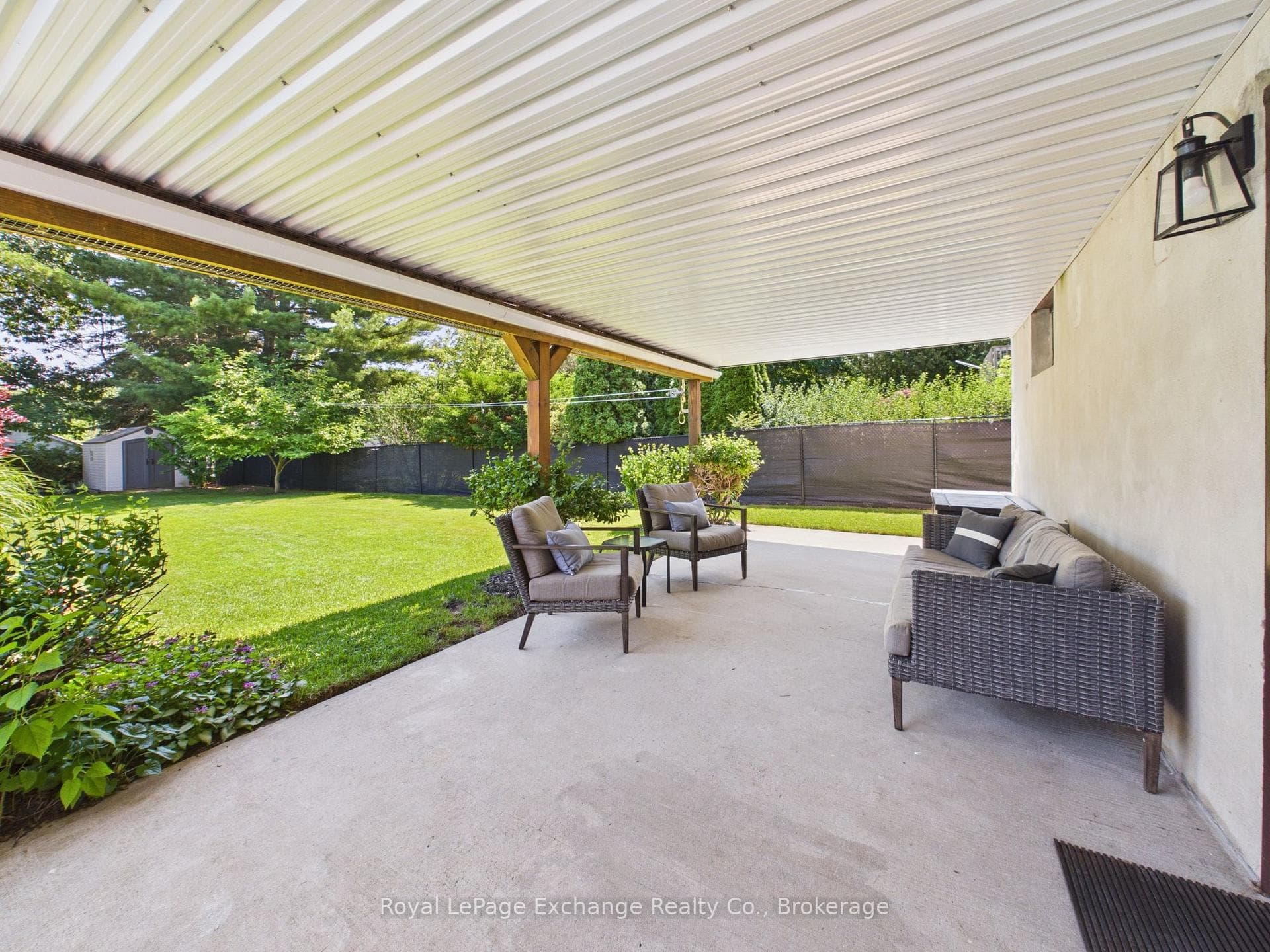 Covered Deck