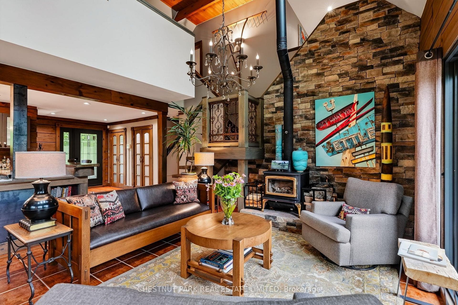 living room, view to entrance hall