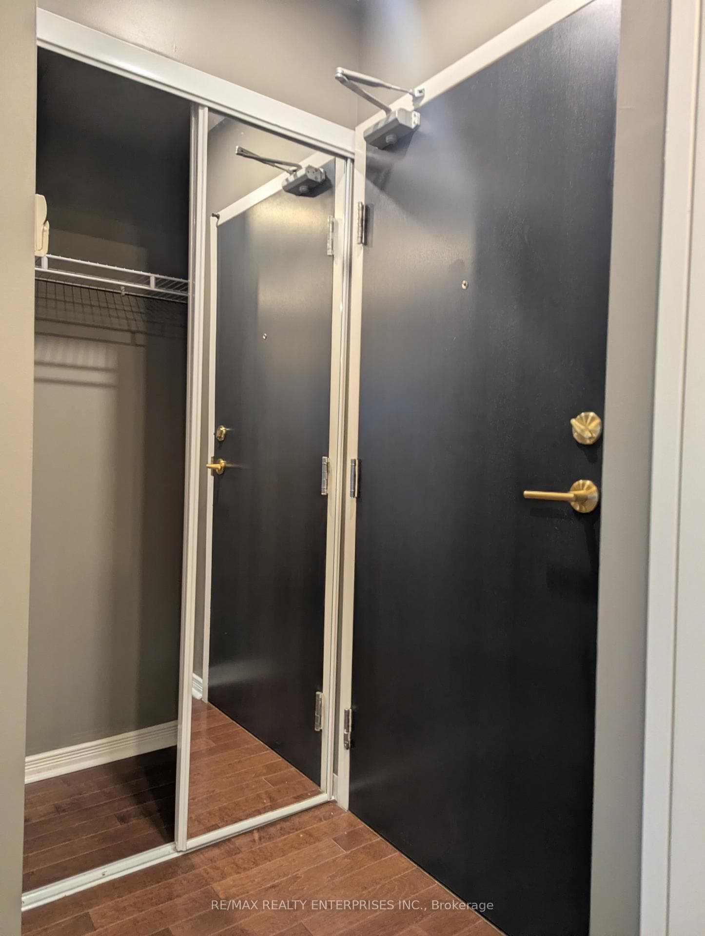 Large front closet