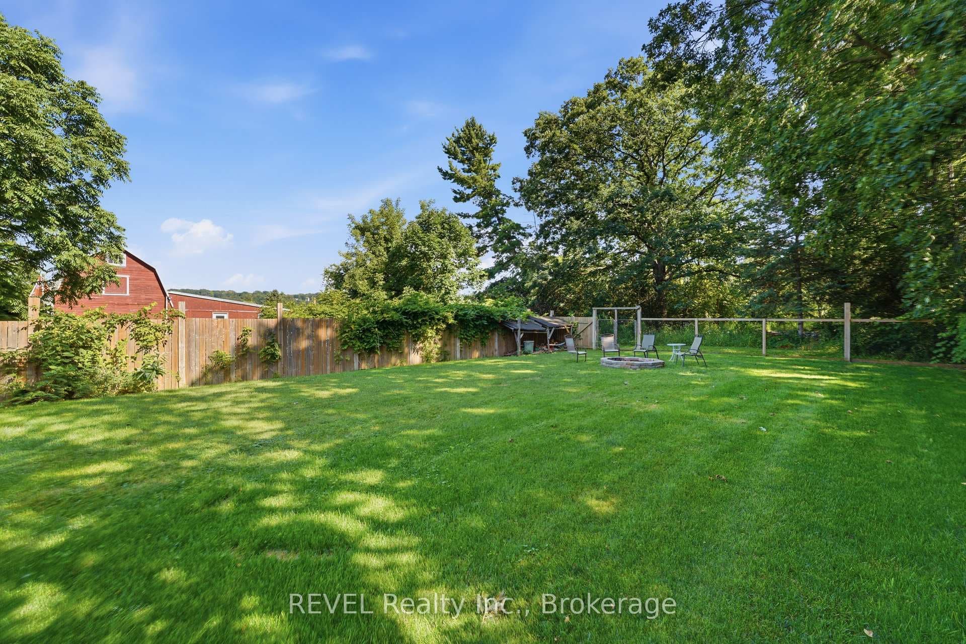 Backyard for main house