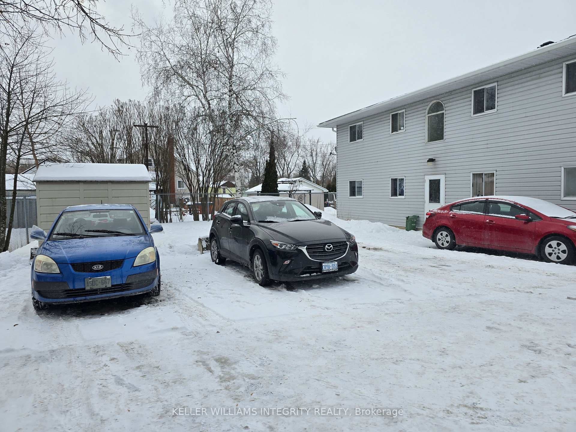 4 parking spaces