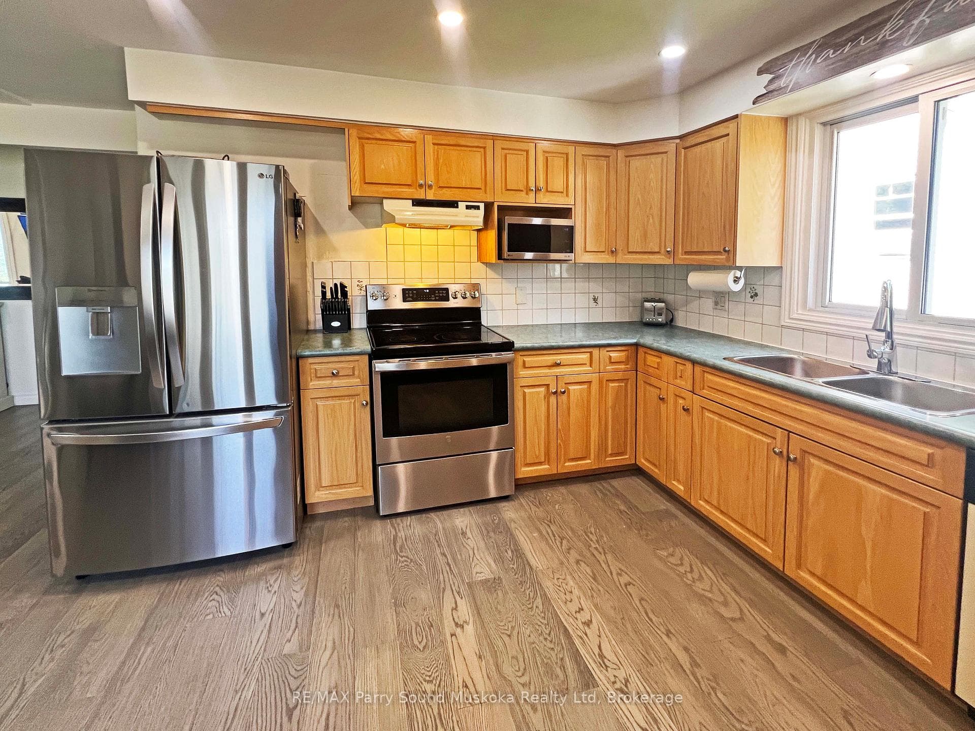 Stainless Fridge & Stove