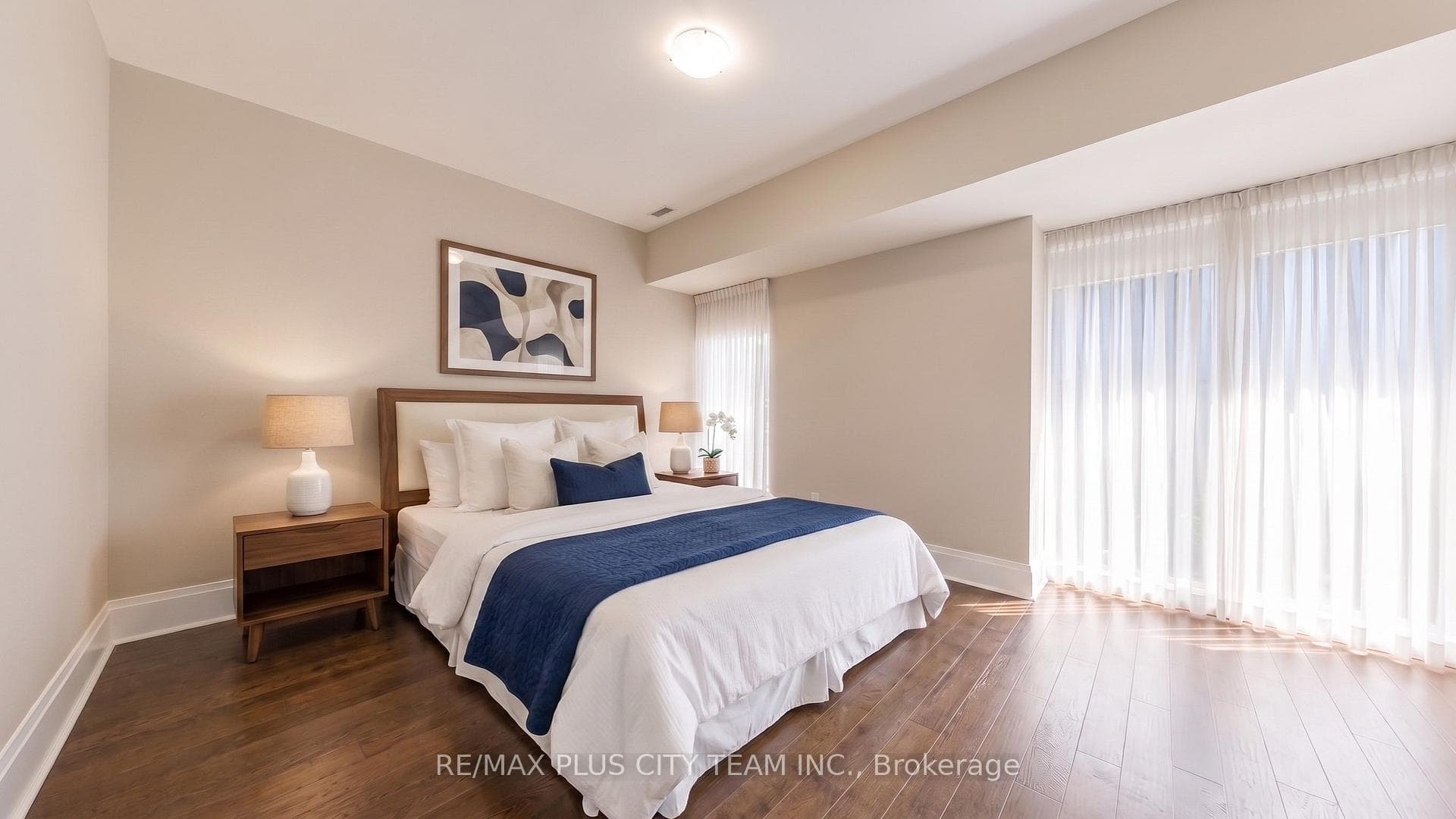 Virtually Staged Primary Bedroom