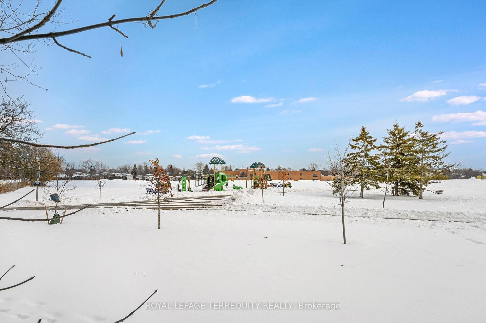 Playground/School Behind Home