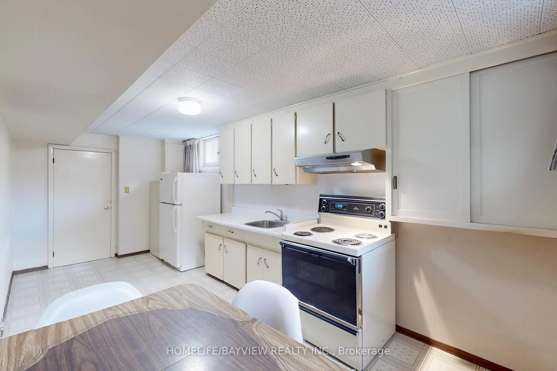 Basement kitchen