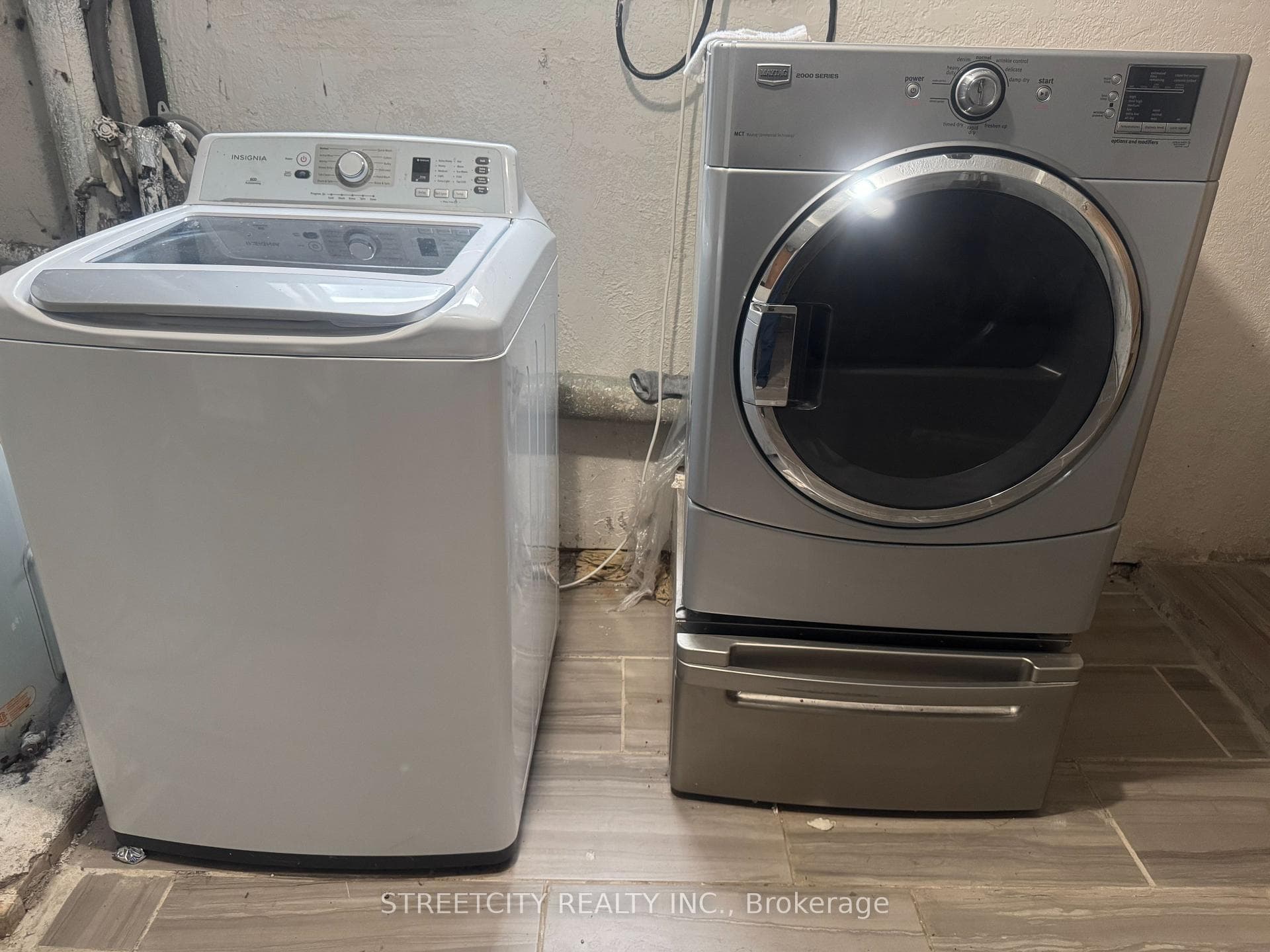 Laundry at the basement