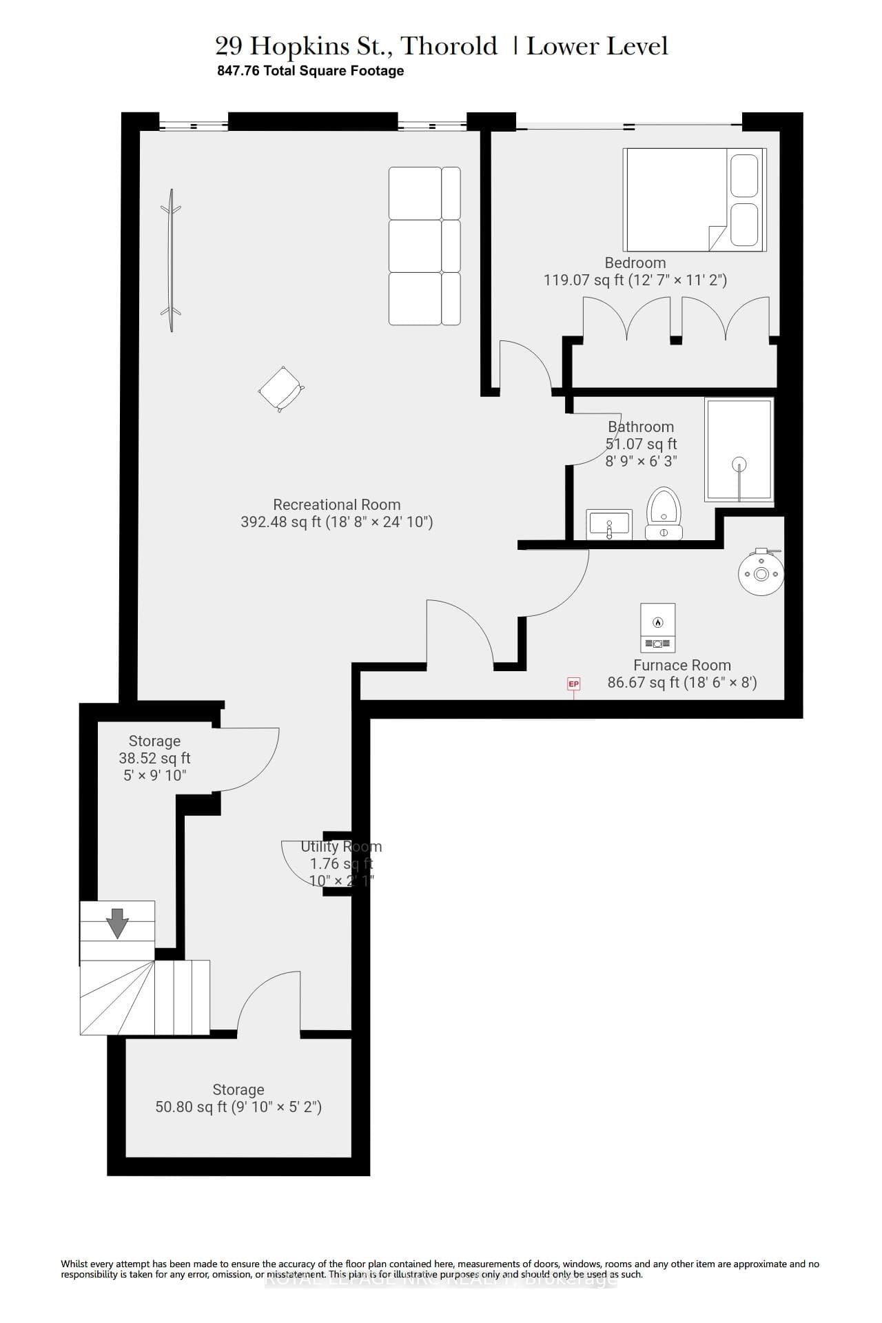 Lower floorplans