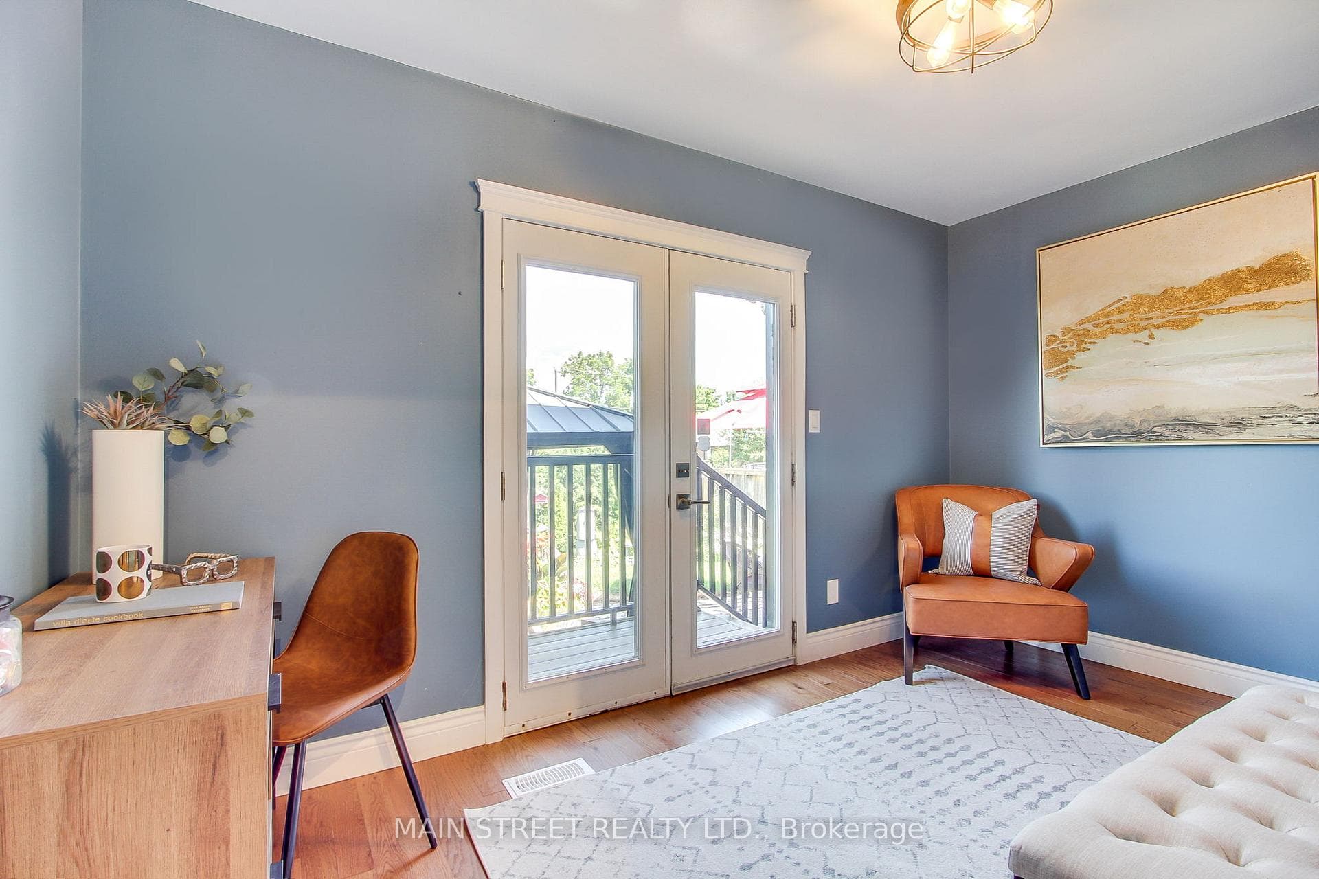 3rd Bedroom With Double Doors To Backyard