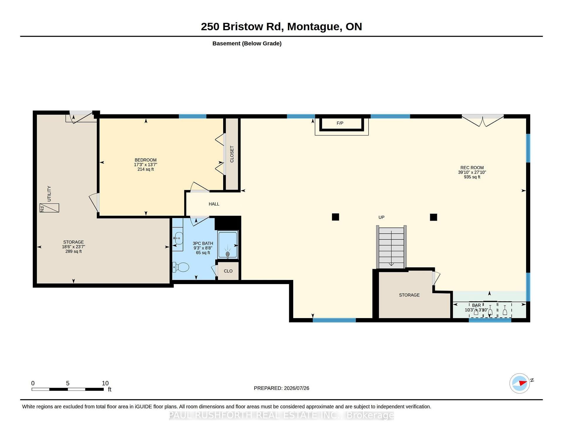 Floor Plan-Lower Level