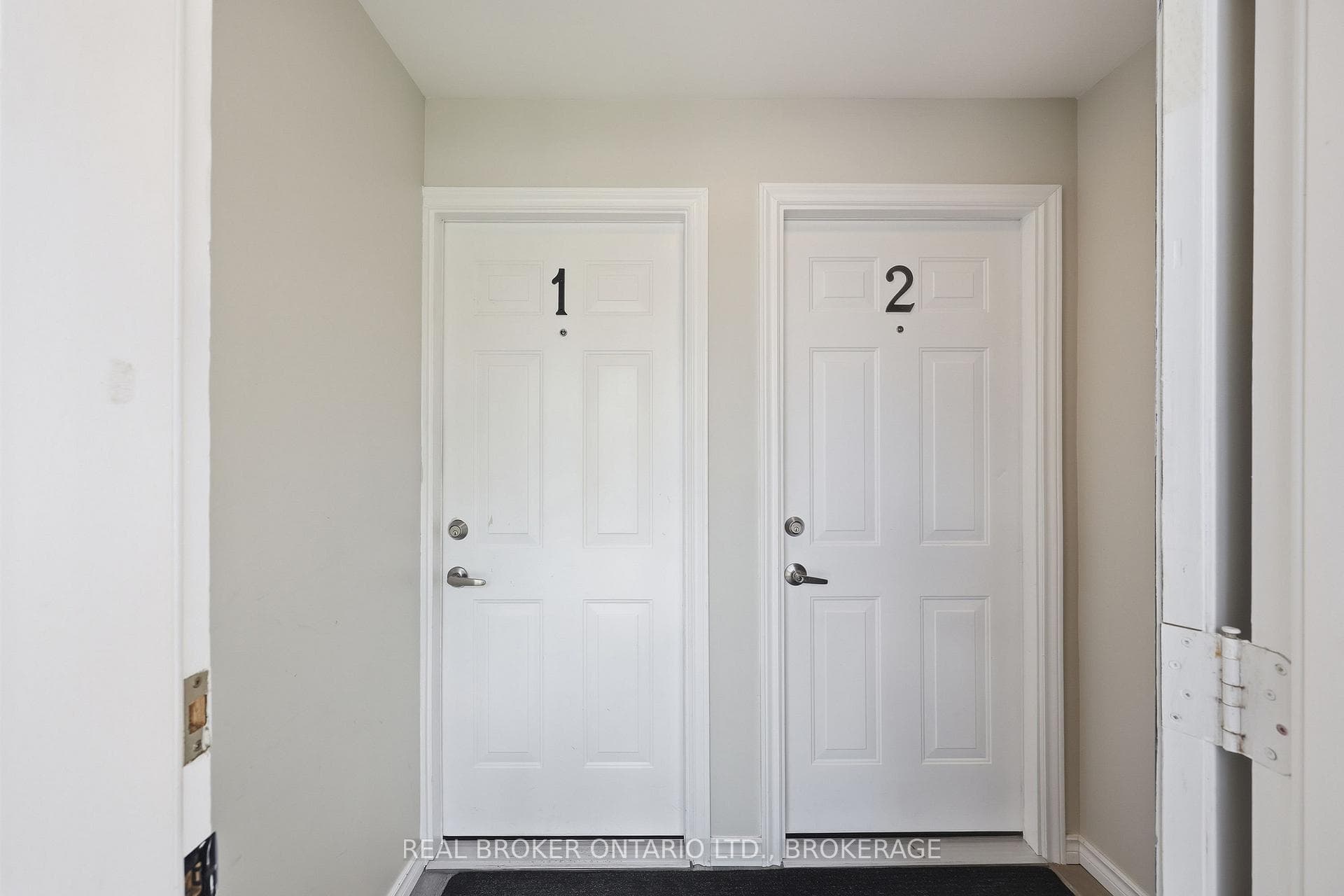 Front entrance interior doors