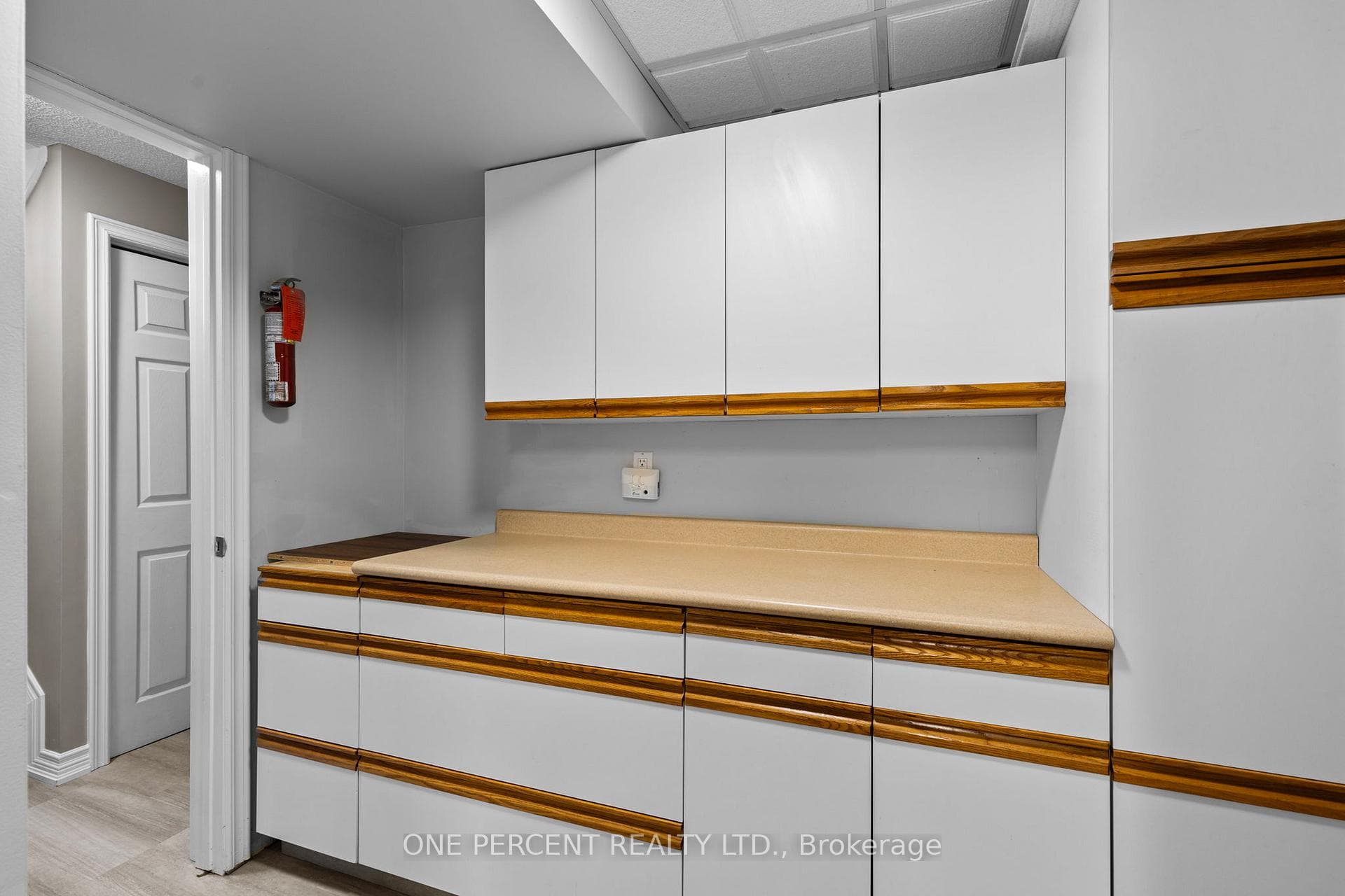 Lower Level kitchenette or added storage