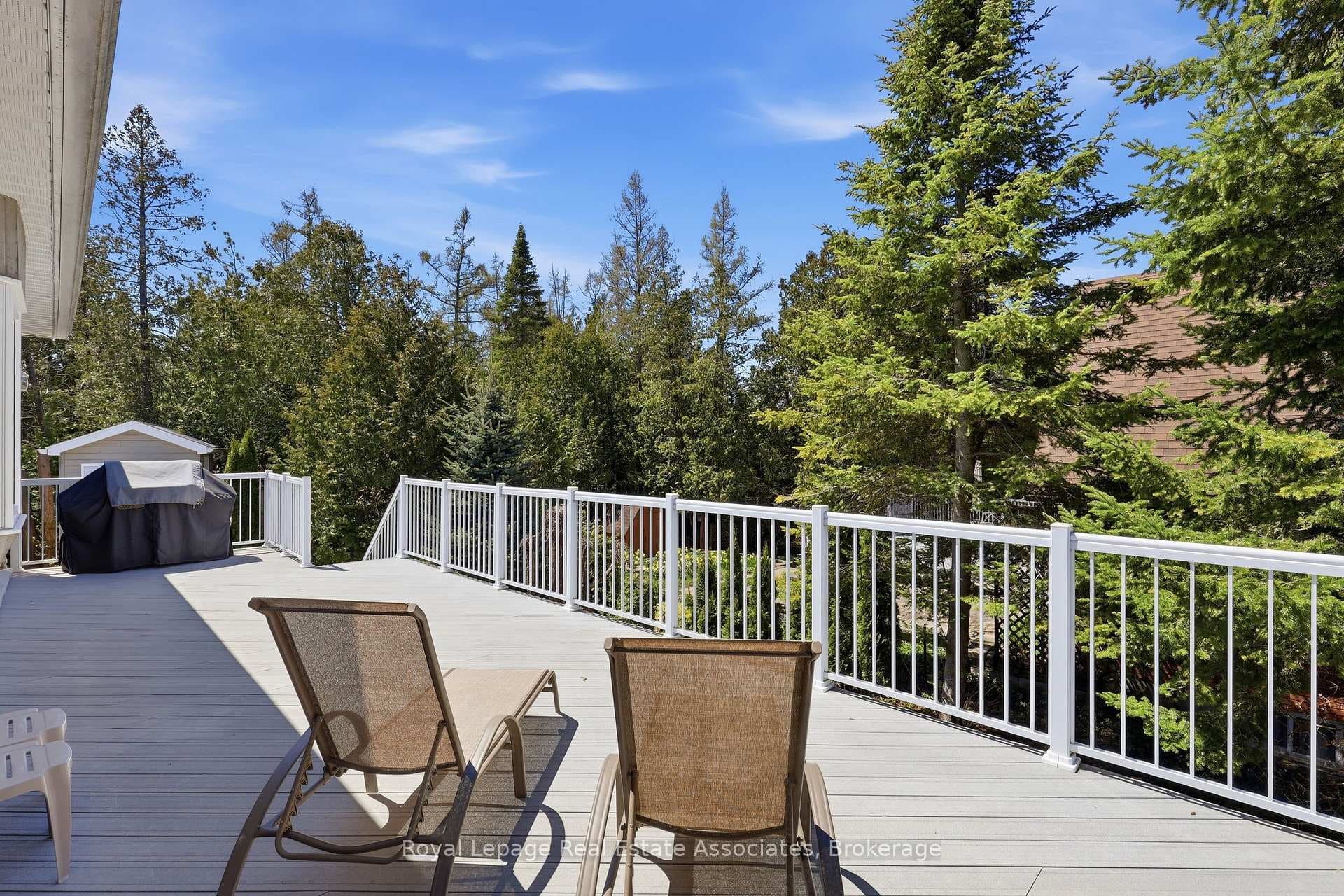 Elevated Deck with Composite Boards
