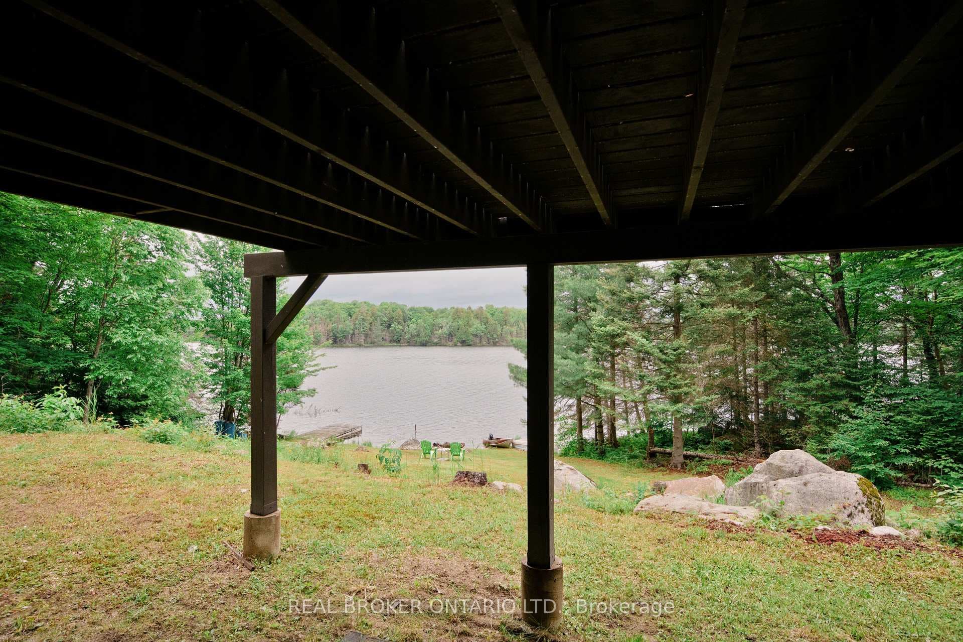View from lower level walk out