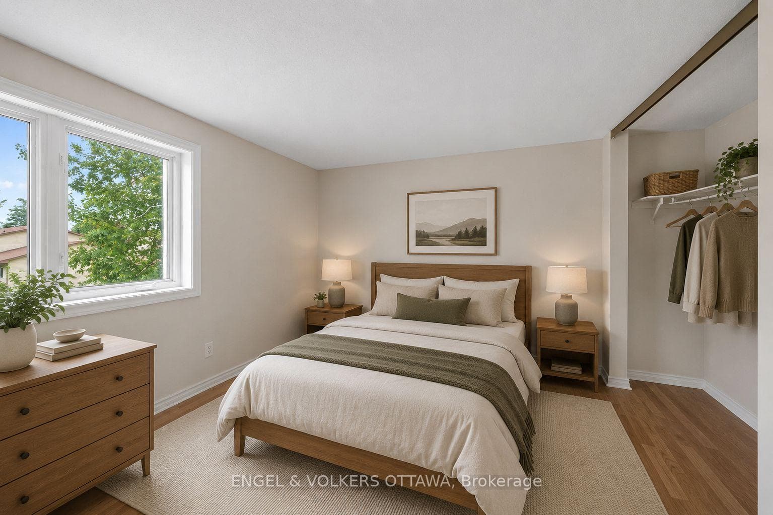 Bedroom 2 - virtually staged